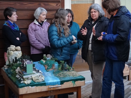 Discussion with adults on the importance of water